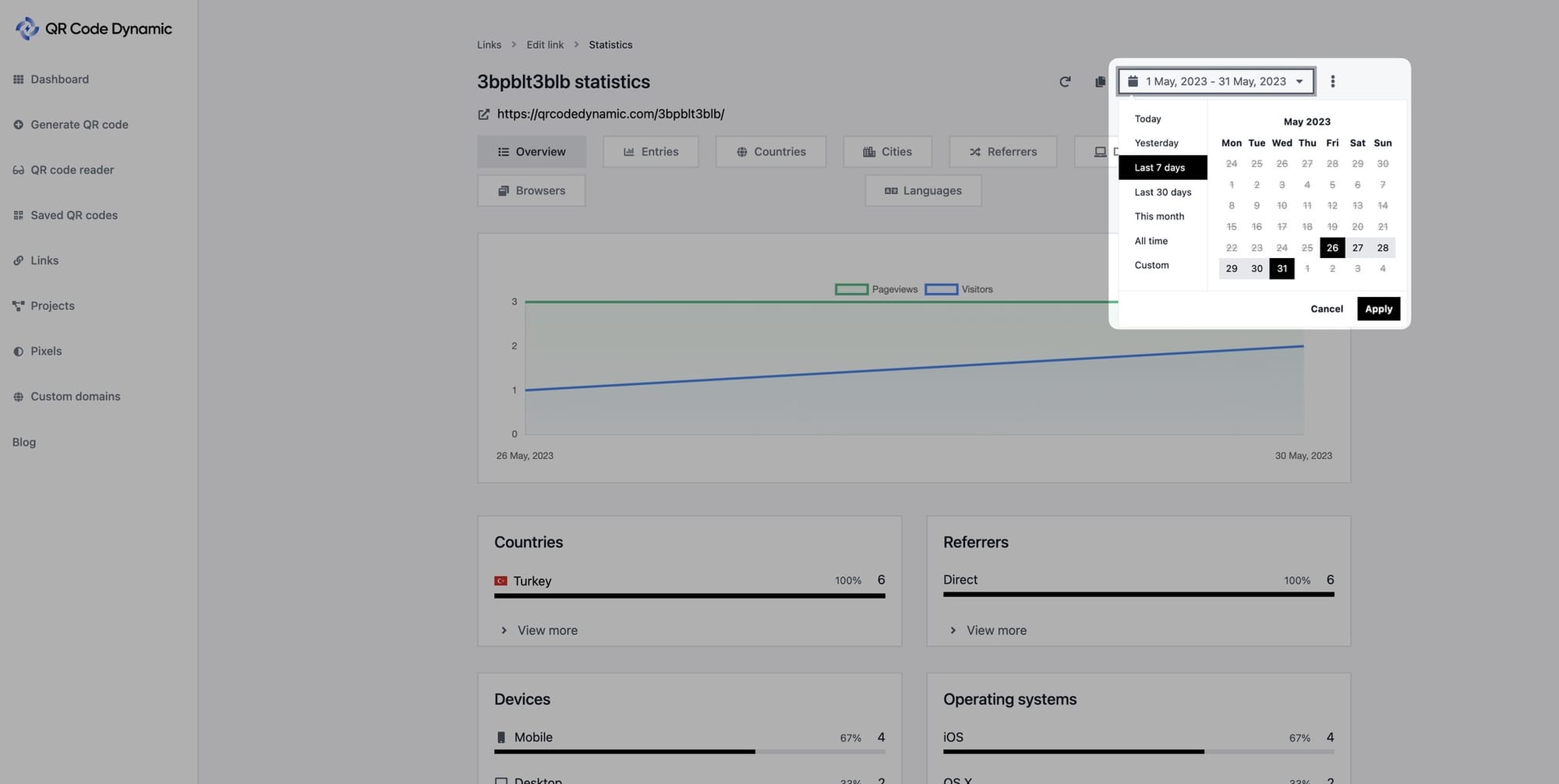 filtering statistics data