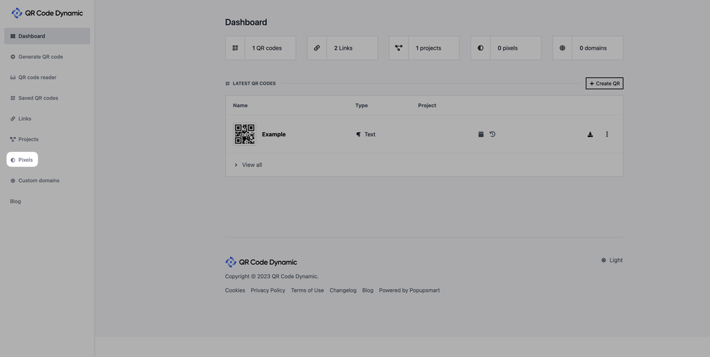 How to Create a Google Analytics Pixel on QRCodeDynamic